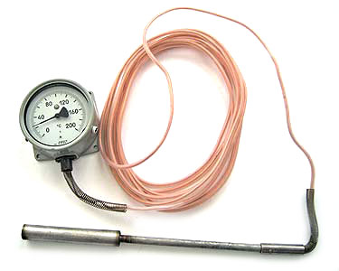Термометры манометрические ТКП-100-М1, ТГП-100-М1